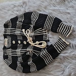 Anthropologie Madison Cardigan by Laureate Lane Wool Button Sweater  SMALL